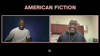 American Fiction Entrevista exclusiva con Sterling K Brown [upl. by Igic]