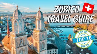 ZURICH TRAVEL GUIDE Top 10 Things to do in Zurich Switzerland  Uetliberg Landesmuseum amp MORE [upl. by Morgun]