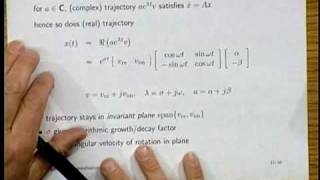 Lecture 12  Introduction to Linear Dynamical Systems [upl. by Tenaej]