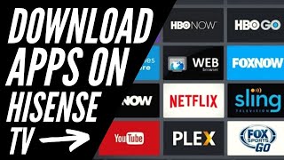 How To Download Apps on Hisense Smart TV [upl. by Norrad929]