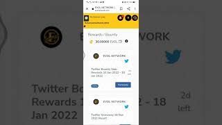 Sign up On Evo Network by Using Referral code RANASAKHAWATALI1501 to get your reward in crypto [upl. by Tomkins]