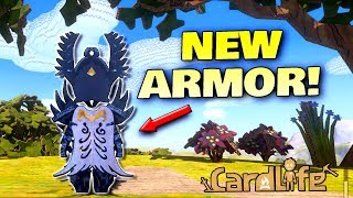 NEW UPDATE DRAWING COBALT ARMOR and MORE AGE 2  CardLife Gameplay Ep11 [upl. by Wilkens]