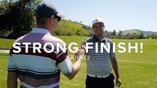 GOLFHOLICS  BE BETTER GOLF COURSE VLOG AT ARROYO TRABUCO  PART 2 [upl. by Naltiac798]