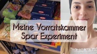 Vlog  Haushalt  Spar Experiment  VorratskammerAbstellkammer [upl. by Arnulfo]