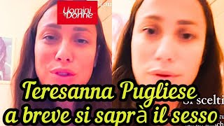 TERESANNA PUGLIESE mercoledì sapremo se è maschio o femmina 🥳🤱 [upl. by Woods]