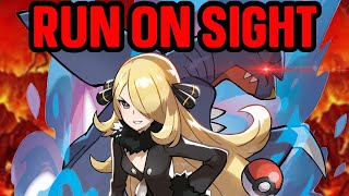 Cynthia DOMINATES Pokémon Showdown [upl. by Dier]