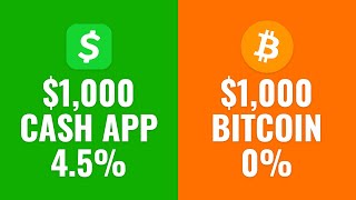 1000 CASH APP vs 1000 BITCOIN [upl. by Garratt]