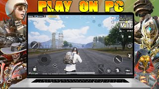 How To Play PUBG MOBILE on PC amp Laptop ▶ Download amp Install PUBG MOBILE on PC [upl. by Aneek]