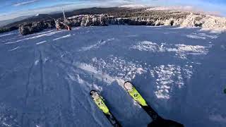 Dec 23  Kopaonik  Pancev vrh 4e slope ski downhill [upl. by Aicirtal823]