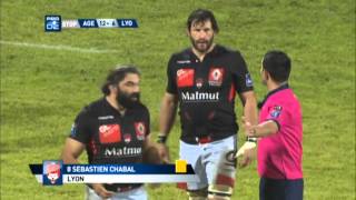 Chabal met une ENORME droite à Marc Giraud KO [upl. by Lledor]