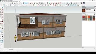 Sketchupda Villa Modelleme son [upl. by Sunev926]