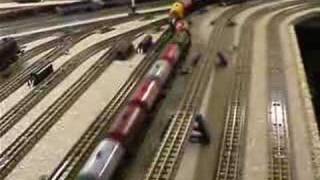 Hornby Dublo Rons double deck layout 03 [upl. by Atikam817]