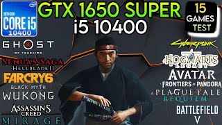 GTX 1650 Super  I5 10400 amp 24GB Ram  Test In 15 Games In 2024 [upl. by Eonak]