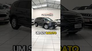 UM SUV BARATO DA HONDA QUE É MAIS COMPLETO QUE O CIVIC Honda CRV 2013 na Rodrigo Automóveis crv [upl. by Ayanad221]