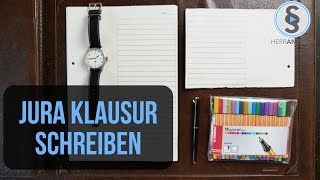 Jura Klausur schreiben für Anfänger  So fängt man an  Juraklausur Technik Tutorial  Herr Anwalt [upl. by Graubert]