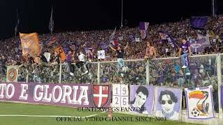 ACF FIORENTINA  SK Rapid Vienna 2324 Tifo Curva Fiesole [upl. by Ayotl]