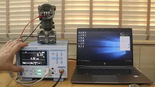 Calibration check on Yokogawa EJA110A DP Pressure Transmitter using Yokogawa MT300 Digital Manometer [upl. by Tronna509]