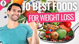 10 BEST GoTo Healthy Foods for Losing Weight [upl. by Haneen489]