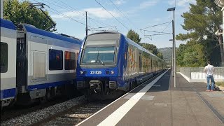 LArrivée dun train en gare de La Ciotat 2020 [upl. by Stirling]