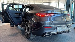 New MercedesBenz GLC Coupé AMG Line 2024 300de 4MATIC  Visual Review Exterior Interior amp MBUX [upl. by Urquhart142]