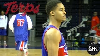 Maryland commit Romelo Trimble Highlights  NBPA Top 100 Camp ESPN 30 co 2014 [upl. by Reniti]