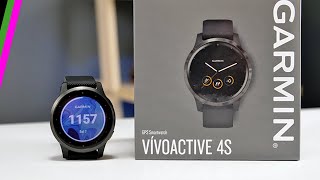 Garmin vívoactive 4S First Impressions  Activities Menus amp Animated Workouts [upl. by Sherl]