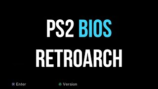 How to download and Install pcsx2 bios for retroarch [upl. by Brookner]