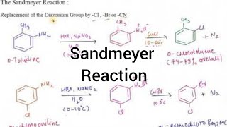 Sandmeyer Reaction I Amines I Particles Academy [upl. by Ensoll516]