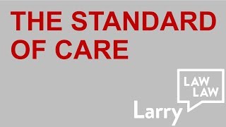 Law School Exam Tips The Standard of Care  Torts  Negligence [upl. by Radmilla]