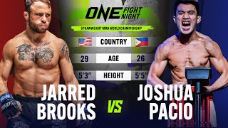 Tough World Title Battle 😳😤 Brooks vs Pacio  MMA Full Fight [upl. by Eustacia]