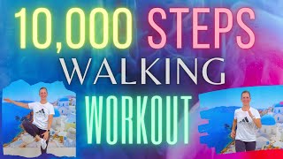 10000 STEPS WALKING WORKOUT  10K Steps Challenge [upl. by Nomla468]