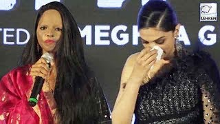 Laxmi Agarwals EMOTIONAL Interview On Film Chhappak  Deepika Padukone  LehrenTV [upl. by Johnston289]