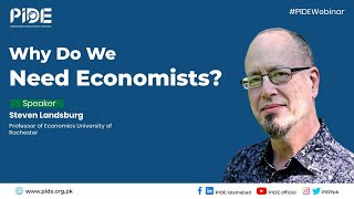 Why Do We Need Economists I PIDE Webinar [upl. by Pier]