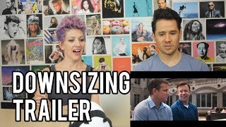 DOWNSIZING Trailer REACTION [upl. by Welcome55]