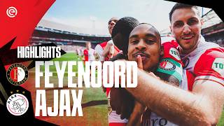 HISTORY WAS MADE 🤯  Highlights Feyenoord – Ajax  Eredivisie 20232024 [upl. by Aitenev571]