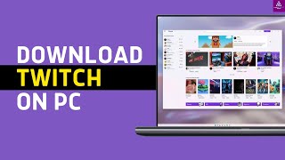 Twitch App for Windows 11  2024  Install Twitch App [upl. by Anitirhc429]