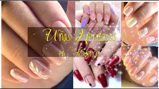 UÑAS DISEÑOS 2024  TENDENCIAS  IDEAS  UÑAS ELEGANTES [upl. by Josephson768]