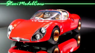 Alfa Romeo 33 Stradale Museum version Laudoracing 118 [upl. by Torp]