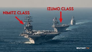 Izumoclass Why Japan’s Helicopter Destroyers are Aircraft Carriers in Disguise [upl. by Aznerol]