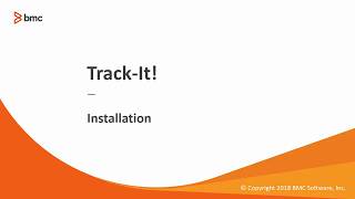 TrackIt 2019  Overview of the installation process [upl. by Albert]