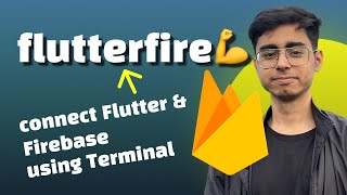 Connect Flutter with Firebase using flutterfire CLI Goodbye to Manual Setup👋 [upl. by Elamef]