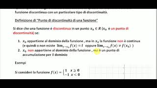 punti di discontinuità dedotti dalla lettura del grafico cartesiano [upl. by Anisirhc823]