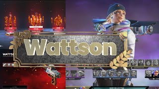 Movement Player Unlocks the Wattson Heirloom  Apex Legends [upl. by Odnesor]