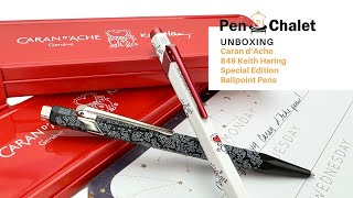 Writers Showcase 7  Caran dAche 849 Fountain Pen Paul Smith amp Cross Classic Century Fountain Pen [upl. by Harret]