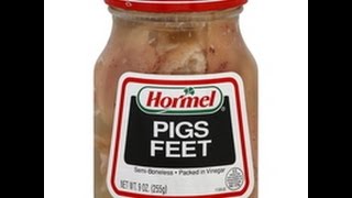 Limbo Grub HORMEL PICKLED PIGS FEET [upl. by Yesnyl875]