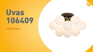 Plafondlamp Uvas 106409  UNBOXING [upl. by Herold]