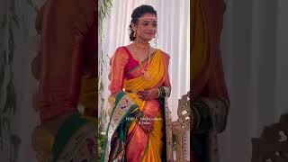 Hruta Durgule Wedding Video  Marathi Actress  Instagram Trending Reel [upl. by Mischa]