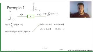Sinais e Sistemas 29  Convolução e Resposta ao Impulso Tempo Discreto  Exemplo 1 [upl. by Nesaj]