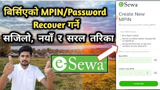 How to recover esewa MPIN  eSewa forget Password MPIN [upl. by Blakelee549]