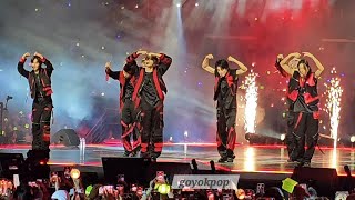 NCT 127  Kick it  KCON LA 2024 DAY 3 FANCAM partial 20240728 [upl. by Nodnahs]